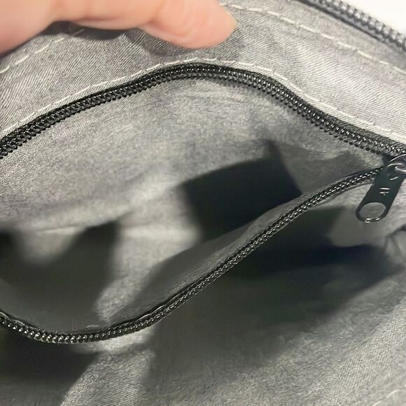 Achiote Guatemalan Goods Wool Full Grain Leather Pouch yellow Aztec - Picture 5 of 9